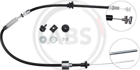 A.B.S. K26510 - Clutch Cable autospares.lv