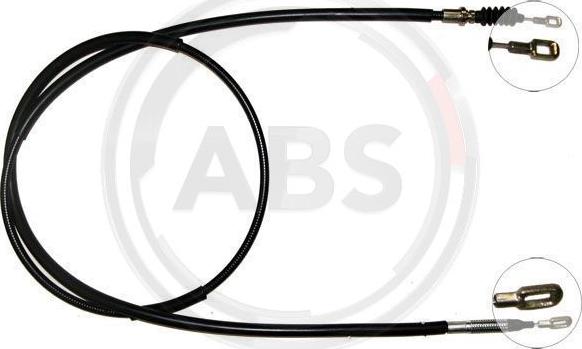 A.B.S. K20640 - Clutch Cable autospares.lv