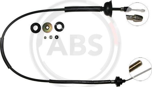 A.B.S. K23410 - Clutch Cable autospares.lv