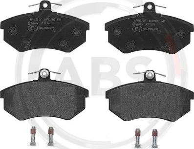 A.B.S. P99026 - Brake Pad Set, disc brake autospares.lv