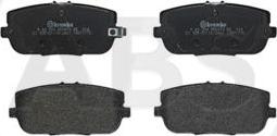 A.B.S. P49044 - Brake Pad Set, disc brake autospares.lv