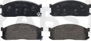 A.B.S. P49010 - Brake Pad Set, disc brake autospares.lv