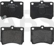 A.B.S. P49013 - Brake Pad Set, disc brake autospares.lv