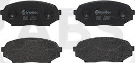 A.B.S. P49017 - Brake Pad Set, disc brake autospares.lv