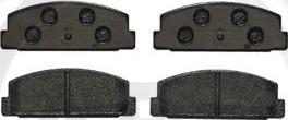 A.B.S. P49036 - Brake Pad Set, disc brake autospares.lv