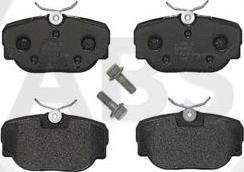 A.B.S. P44009 - Brake Pad Set, disc brake autospares.lv