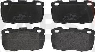 A.B.S. P44005 - Brake Pad Set, disc brake autospares.lv