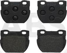 A.B.S. P44006 - Brake Pad Set, disc brake autospares.lv