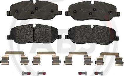 A.B.S. P44014 - Brake Pad Set, disc brake autospares.lv
