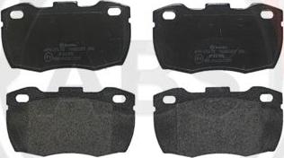 A.B.S. P44015 - Brake Pad Set, disc brake autospares.lv