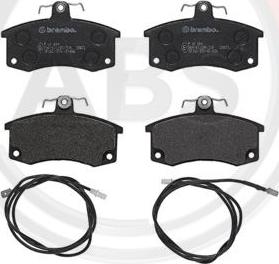 A.B.S. P41004 - Brake Pad Set, disc brake autospares.lv