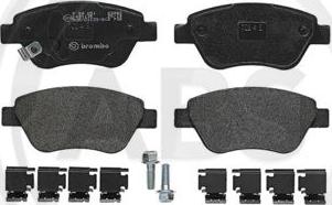 A.B.S. P59051 - Brake Pad Set, disc brake autospares.lv