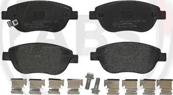 A.B.S. P59052 - Brake Pad Set, disc brake autospares.lv