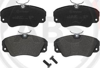 A.B.S. P59016 - Brake Pad Set, disc brake autospares.lv