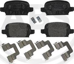 A.B.S. P59037 - Brake Pad Set, disc brake autospares.lv