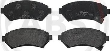 A.B.S. P59028 - Brake Pad Set, disc brake autospares.lv