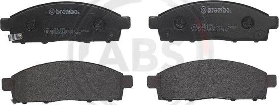 A.B.S. P54055 - Brake Pad Set, disc brake autospares.lv