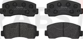 A.B.S. P54002 - Brake Pad Set, disc brake autospares.lv