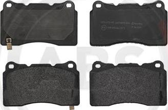 A.B.S. P54039 - Brake Pad Set, disc brake autospares.lv