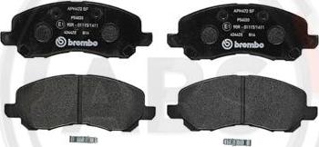 A.B.S. P54030 - Brake Pad Set, disc brake autospares.lv