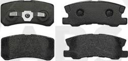 A.B.S. P54031 - Brake Pad Set, disc brake autospares.lv