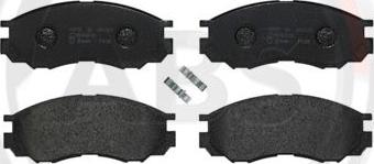 A.B.S. P54020 - Brake Pad Set, disc brake autospares.lv