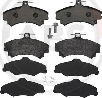 A.B.S. P54022 - Brake Pad Set, disc brake autospares.lv