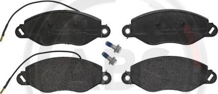 A.B.S. P56042 - Brake Pad Set, disc brake autospares.lv