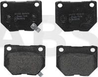 A.B.S. P56054 - Brake Pad Set, disc brake autospares.lv