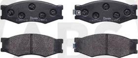 A.B.S. P56056 - Brake Pad Set, disc brake autospares.lv