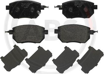 A.B.S. P56051 - Brake Pad Set, disc brake autospares.lv