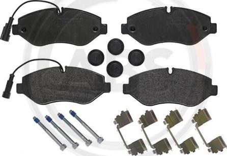 A.B.S. P56066 - Brake Pad Set, disc brake autospares.lv