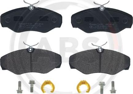 A.B.S. P56061 - Brake Pad Set, disc brake autospares.lv