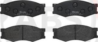 A.B.S. P56014 - Brake Pad Set, disc brake autospares.lv