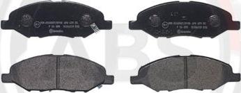 A.B.S. P56088 - Brake Pad Set, disc brake autospares.lv