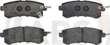 A.B.S. P56082 - Brake Pad Set, disc brake autospares.lv