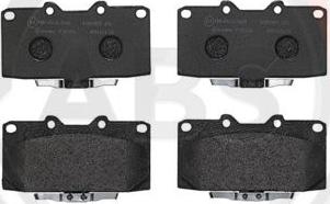 A.B.S. P56034 - Brake Pad Set, disc brake autospares.lv