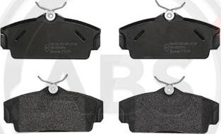 A.B.S. P56036 - Brake Pad Set, disc brake autospares.lv