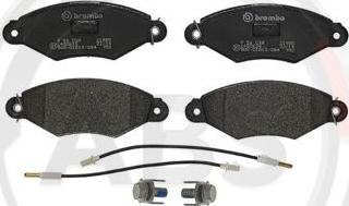 A.B.S. P56038 - Brake Pad Set, disc brake autospares.lv