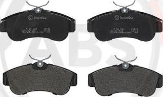 A.B.S. P56022 - Brake Pad Set, disc brake autospares.lv
