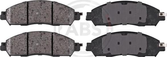 A.B.S. P56118 - Brake Pad Set, disc brake autospares.lv