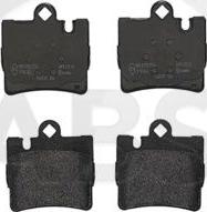 A.B.S. P50042 - Brake Pad Set, disc brake autospares.lv