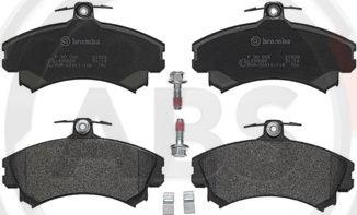 A.B.S. P50055 - Brake Pad Set, disc brake autospares.lv