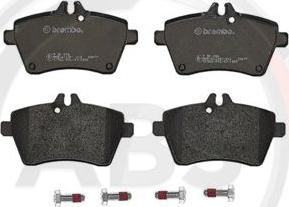 A.B.S. P50056 - Brake Pad Set, disc brake autospares.lv