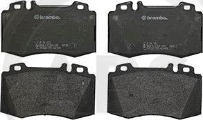 A.B.S. P50053 - Brake Pad Set, disc brake autospares.lv