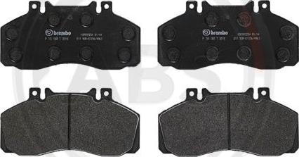 A.B.S. P50065 - Brake Pad Set, disc brake autospares.lv