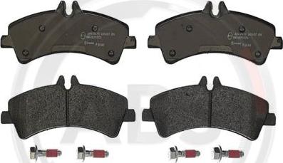 A.B.S. P50060 - Brake Pad Set, disc brake autospares.lv