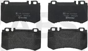 A.B.S. P50061 - Brake Pad Set, disc brake autospares.lv