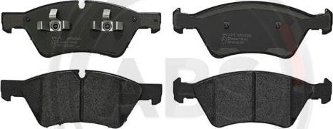 A.B.S. P50063 - Brake Pad Set, disc brake autospares.lv