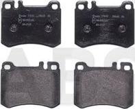 A.B.S. P50014 - Brake Pad Set, disc brake autospares.lv